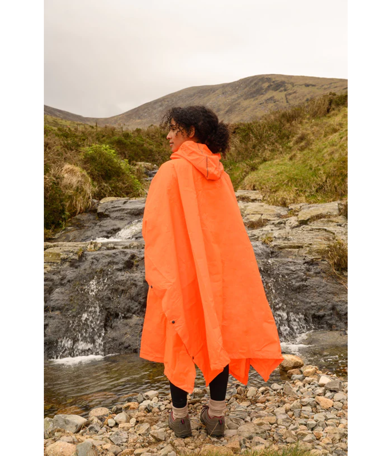 Mac In A Sac Origin 2 Poncho - Neon Orange-3